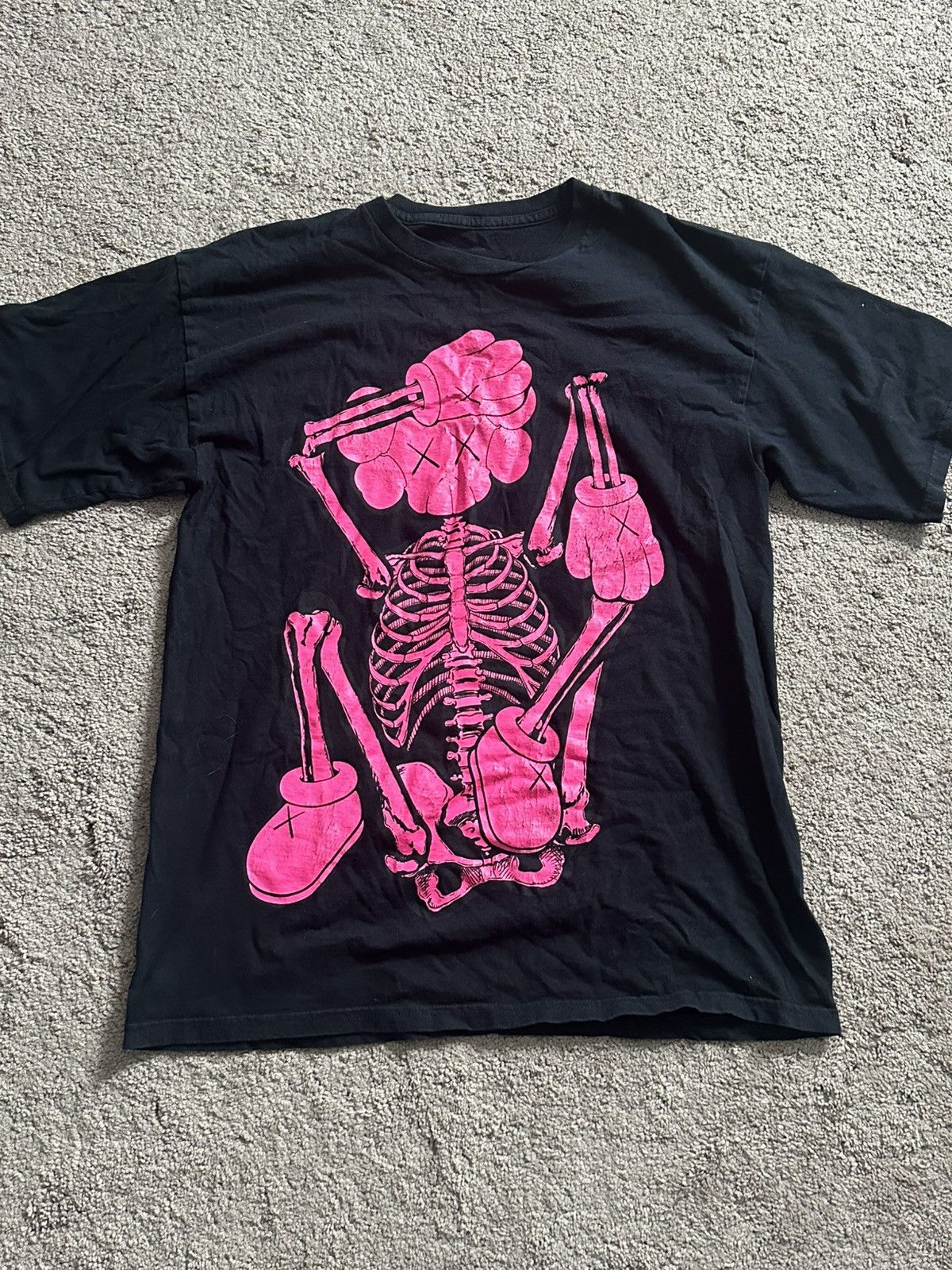 Kaws Kaws Purple Skeleton Tee Size US XL / EU 56 / 4 - 1 Thumbnail