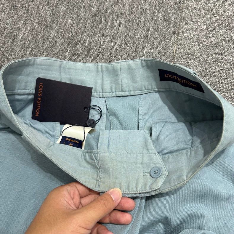 Louis Vuitton Louis Vuitton Airplane embroidered blue overalls pants 2501 Size US 36 / EU 52 - 7 Thumbnail