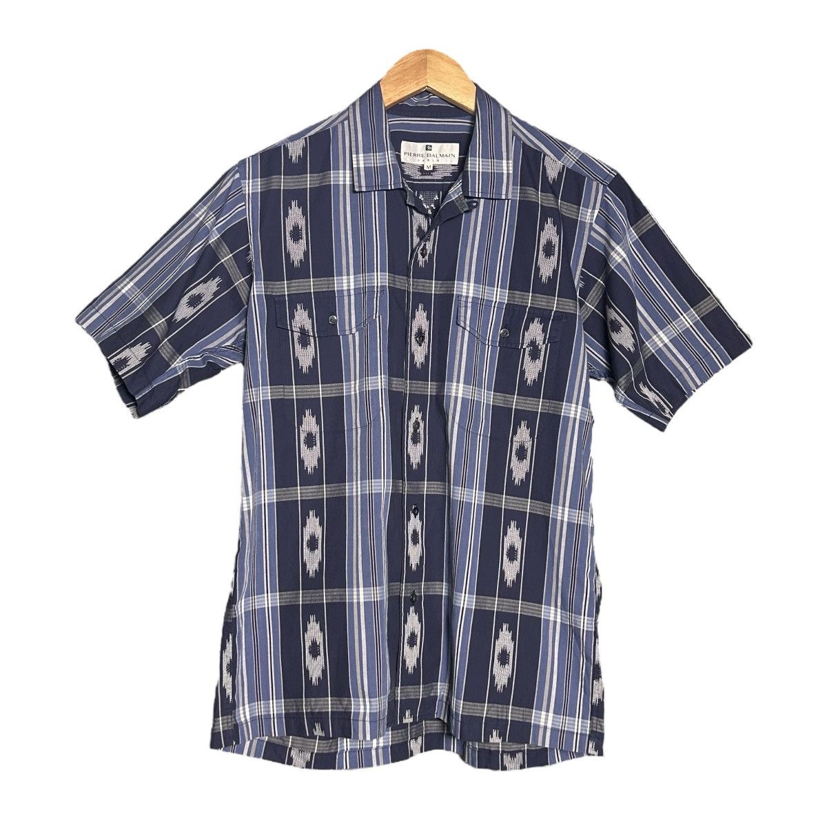 Pierre Balmain Vintage Pierre Balmain Button Up Shirt Size US M / EU 48-50 / 2 - 1 Thumbnail
