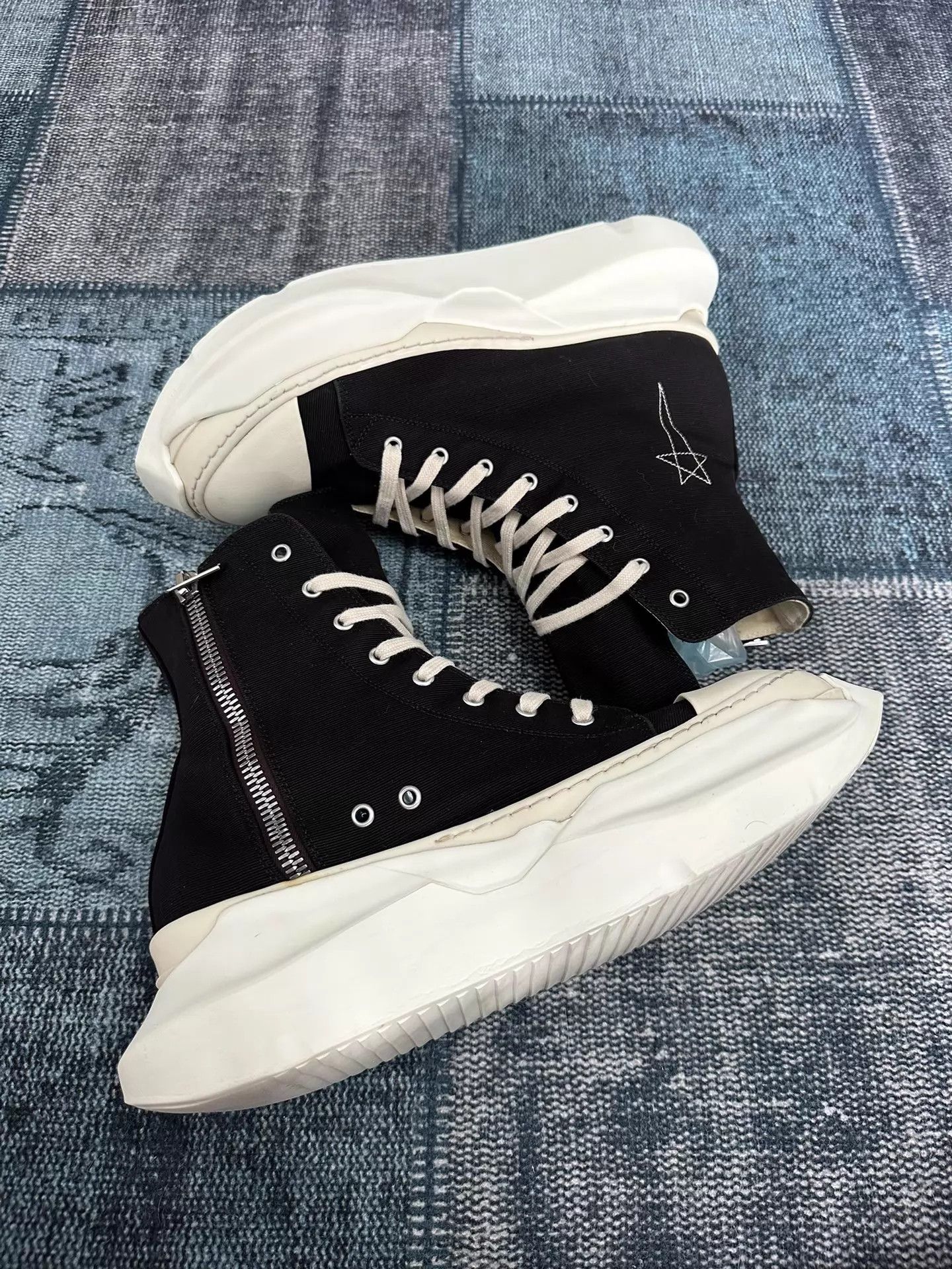 Rick Owens Rick Owens 5-Pointed Star Tank Sole 44 (New, Boxed) Size US 11 / EU 44 - 1 Thumbnail