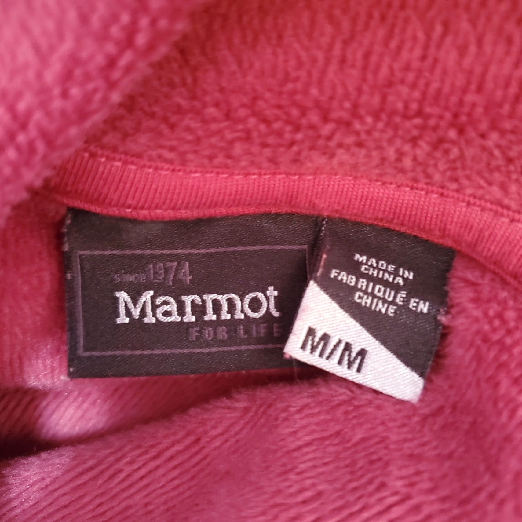 Marmot Marmot Sweatshirt Women M Burgundy Cowl Neck Hoodie Pullover Pockets Outdoor Size M / US 6-8 / IT 42-44 - 3 Thumbnail