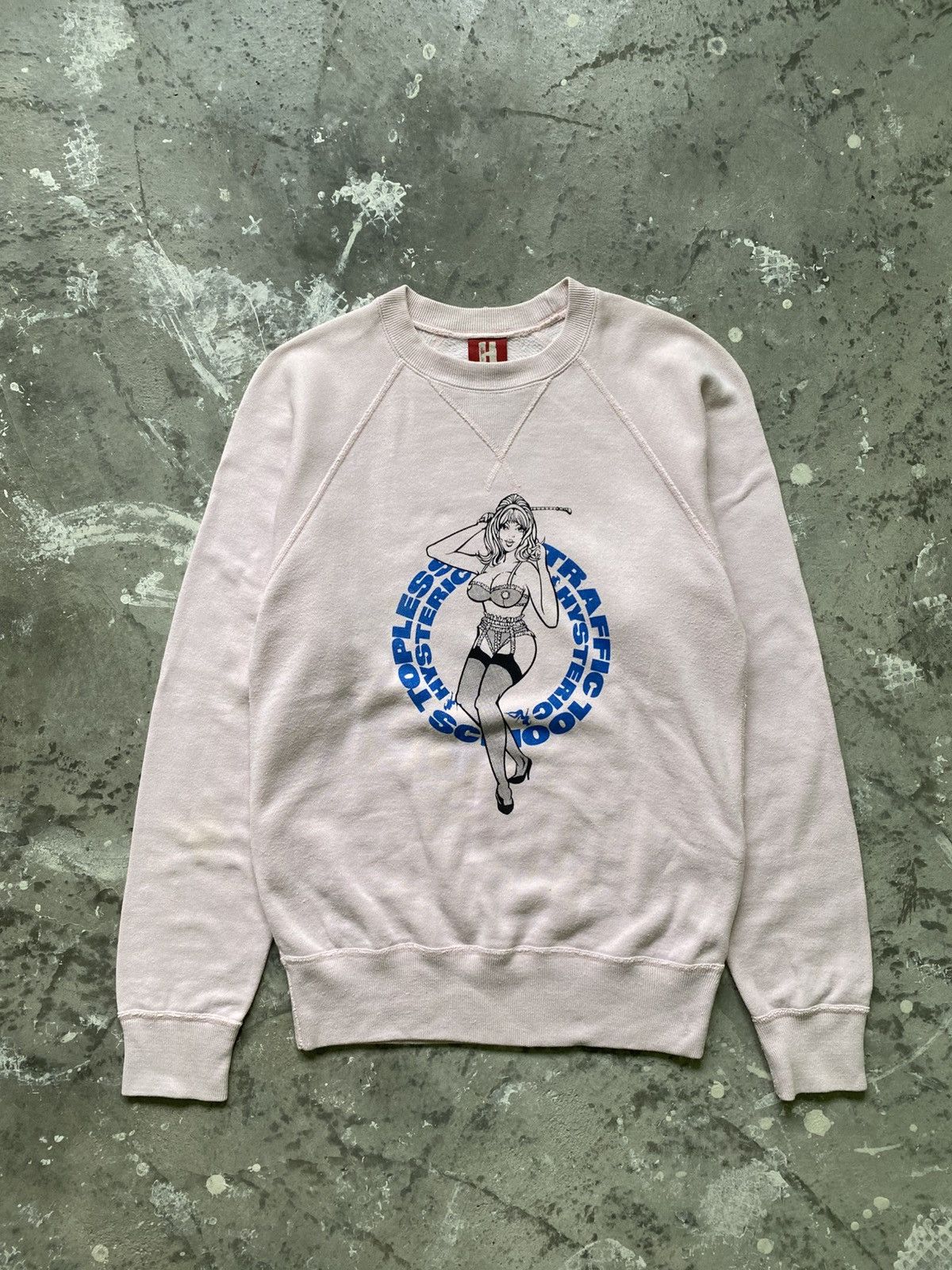 Hysteric Glamour Vintage Hysteric Glamour Topless Traffic School Pullover Size US S / EU 44-46 / 1 - 3 Thumbnail