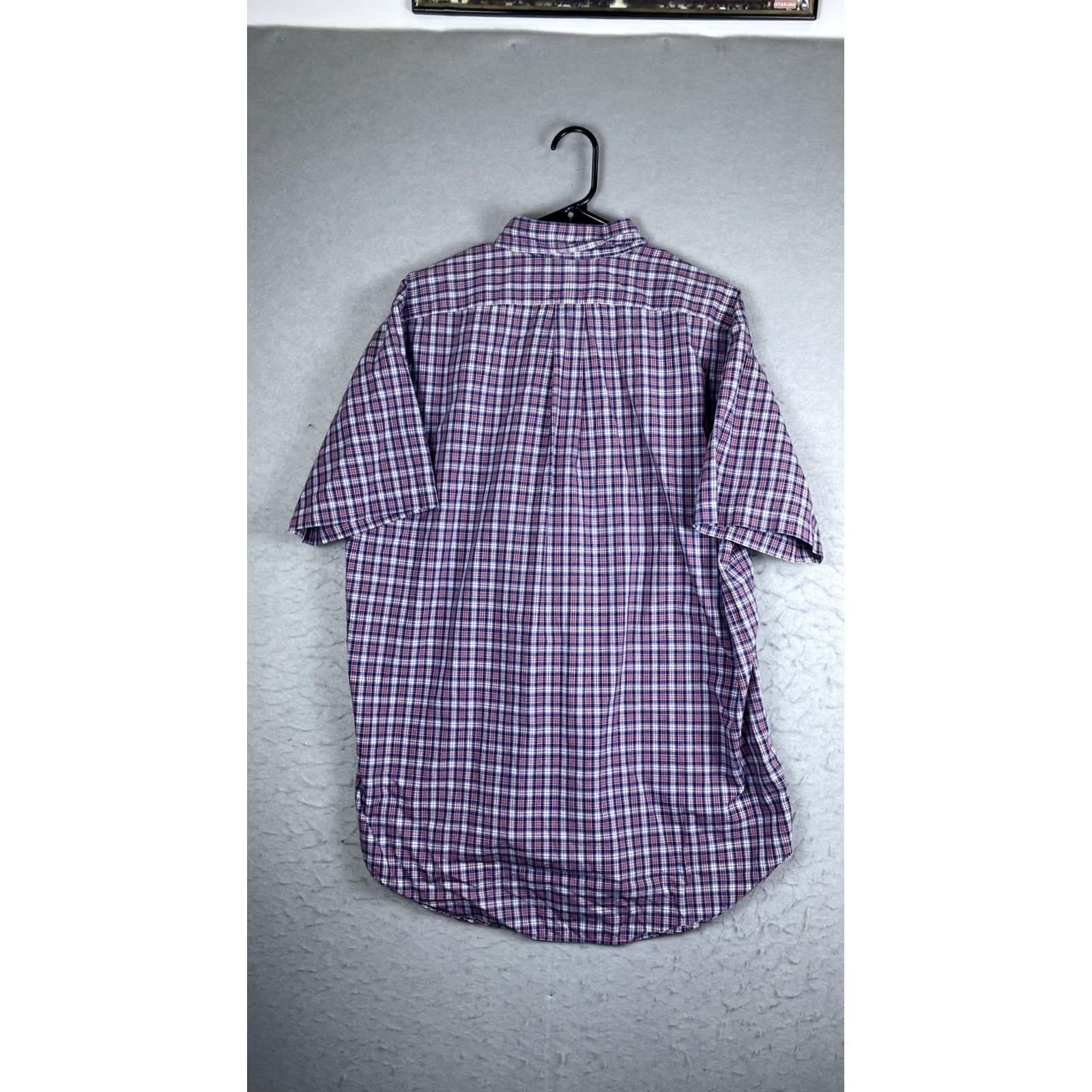 Ralph Lauren Ralph Lauren Blake Shirt Mens XL Blue Plaid Short Sleeve Button-Down Pony Size US XL / EU 56 / 4 - 6 Thumbnail