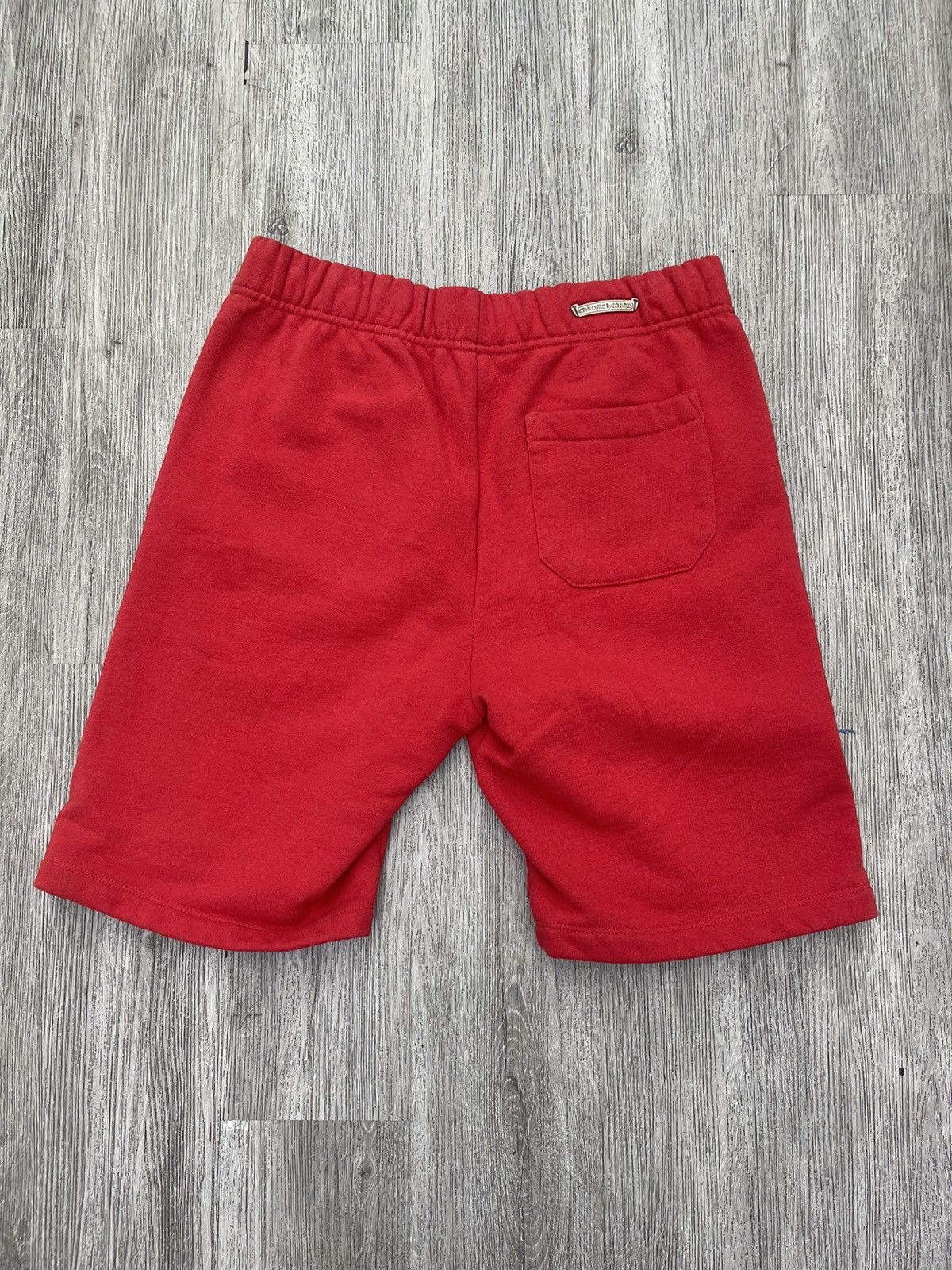 Chrome Hearts Chrome Hearts cementry Cross Shorts (red) Size US 30 / EU 46 - 2 Thumbnail