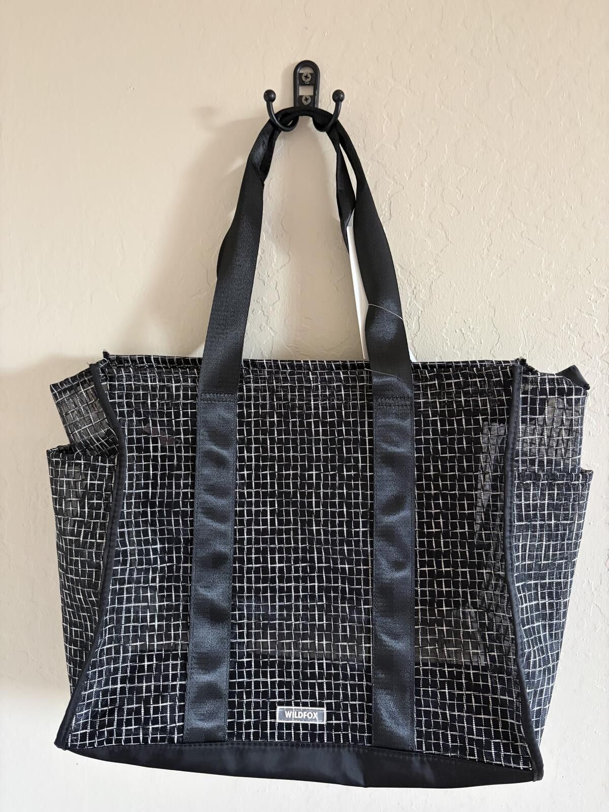Wildfox Wild fox Woven checkered tote Size ONE SIZE - 1 Thumbnail