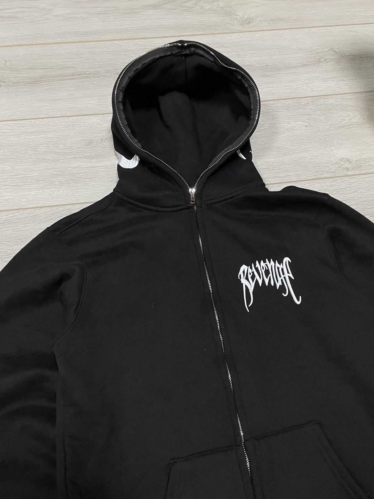 Revenge Revenge xxxtentacion hood logo hoodie big logo full zip Size US S / EU 44-46 / 1 - 9 Thumbnail