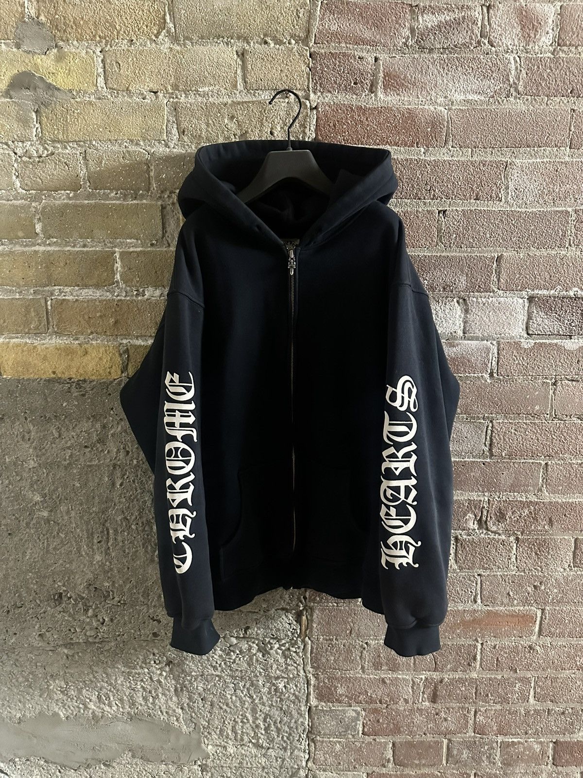 Chrome Hearts Chrome Hearts Fuck You Horseshoe Floral Cross