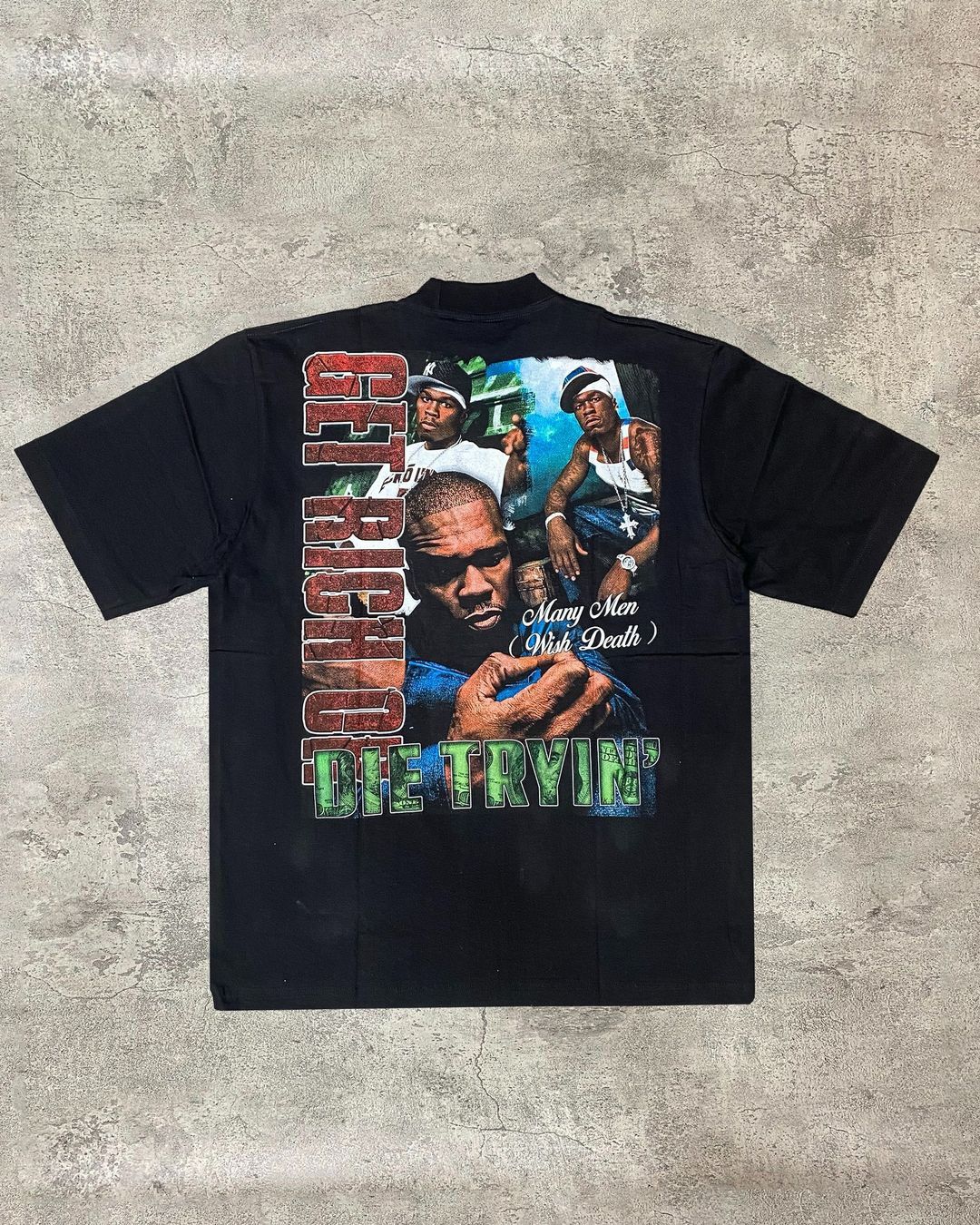 Rap Tees × Vintage 50 Cent Raptees Bootlegtee Size US XL / EU 56 / 4 - 3 Thumbnail
