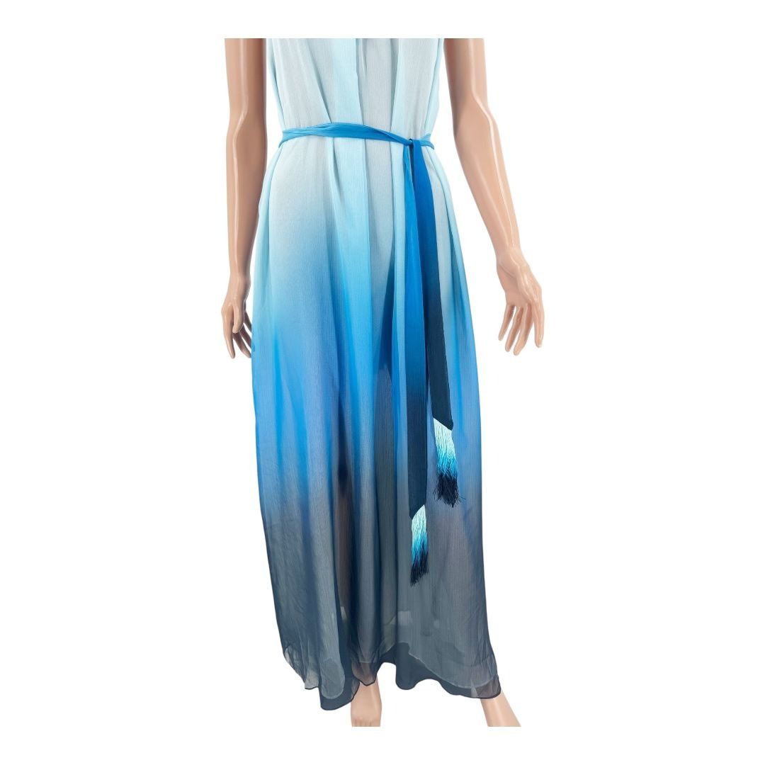 beach pic dress Summer High Quality Elegant Real Silk Beach Dress S