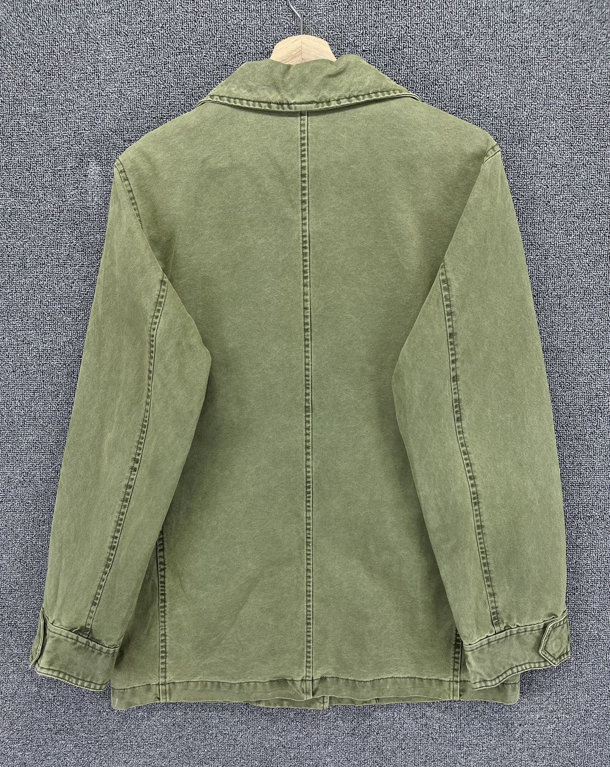 Mango Vintage MNG Military Army Olive Green Jacket Size US S / EU 44-46 / 1 - 5 Thumbnail