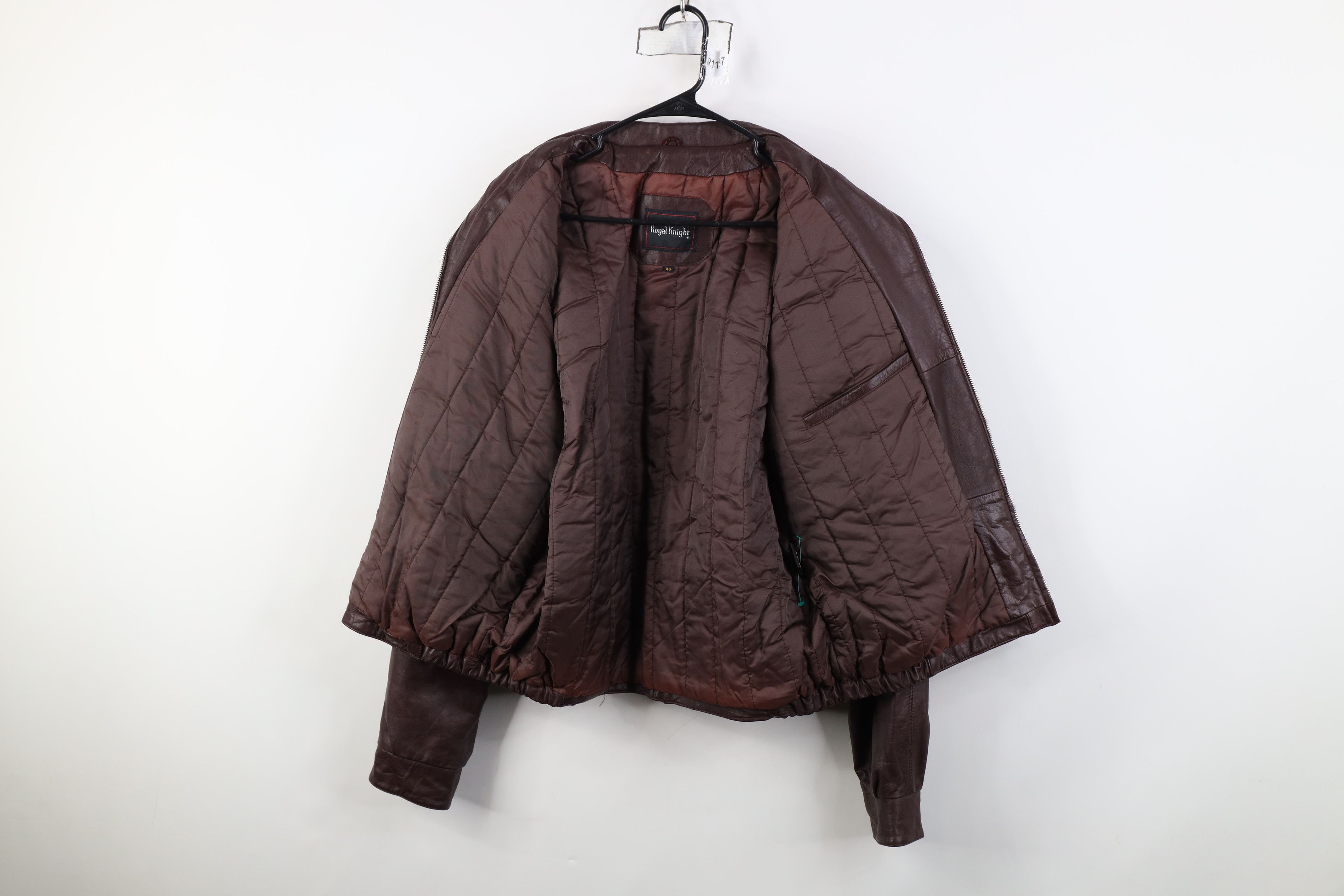 Vintage Vintage 70s Streetwear Cafe Racer Bomber Jacket Oxblood Red Size US XXL / EU 58 / 5 - 10 Thumbnail