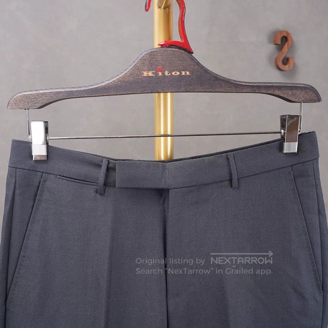 Ermenegildo Zegna ZEGNA Men's Dress Trousers Wool Silk Blend. Size US 30 / EU 46 - 3 Thumbnail