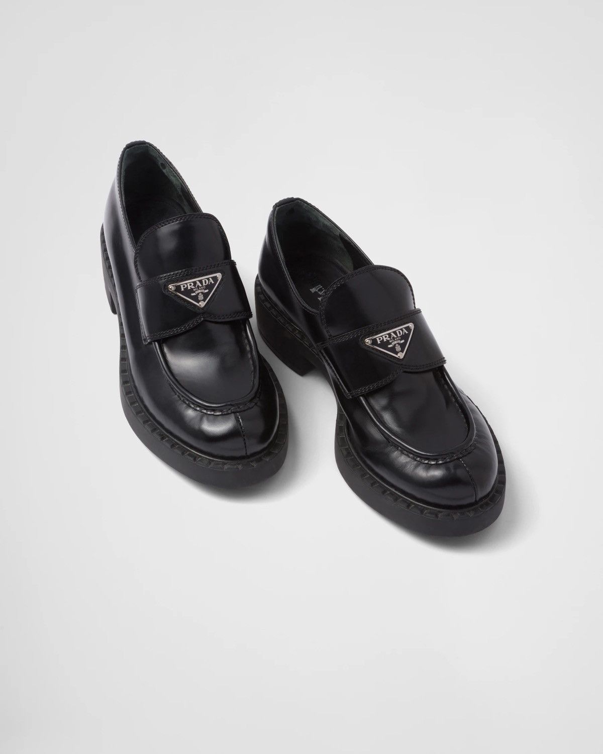 Prada Prada Brushed Loafers Size US 8.5 / IT 38.5 - 2 Thumbnail