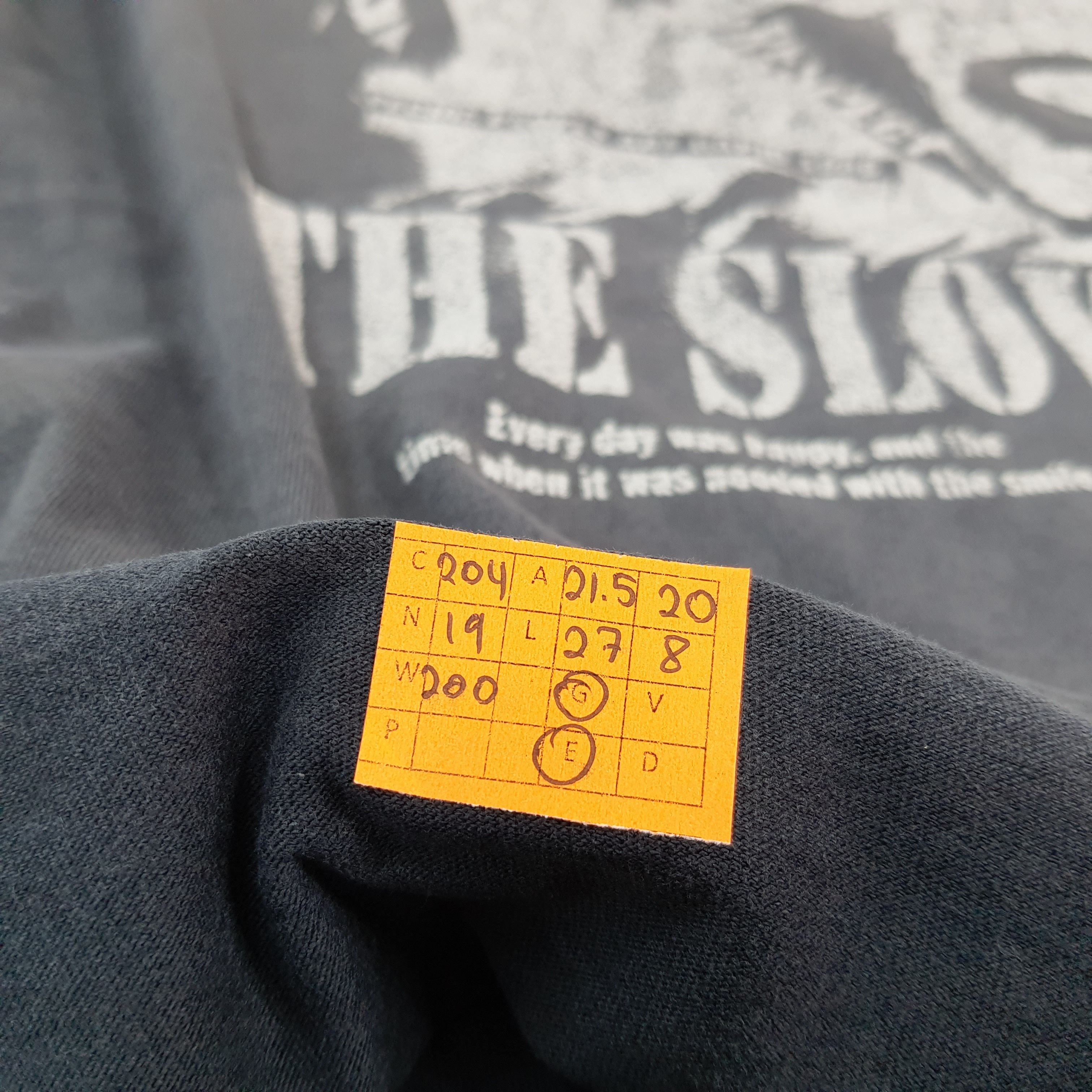 Vintage Vintage THE SLOW LIFE Distressed Vintage Tshirt Size US L / EU 52-54 / 3 - 8 Thumbnail