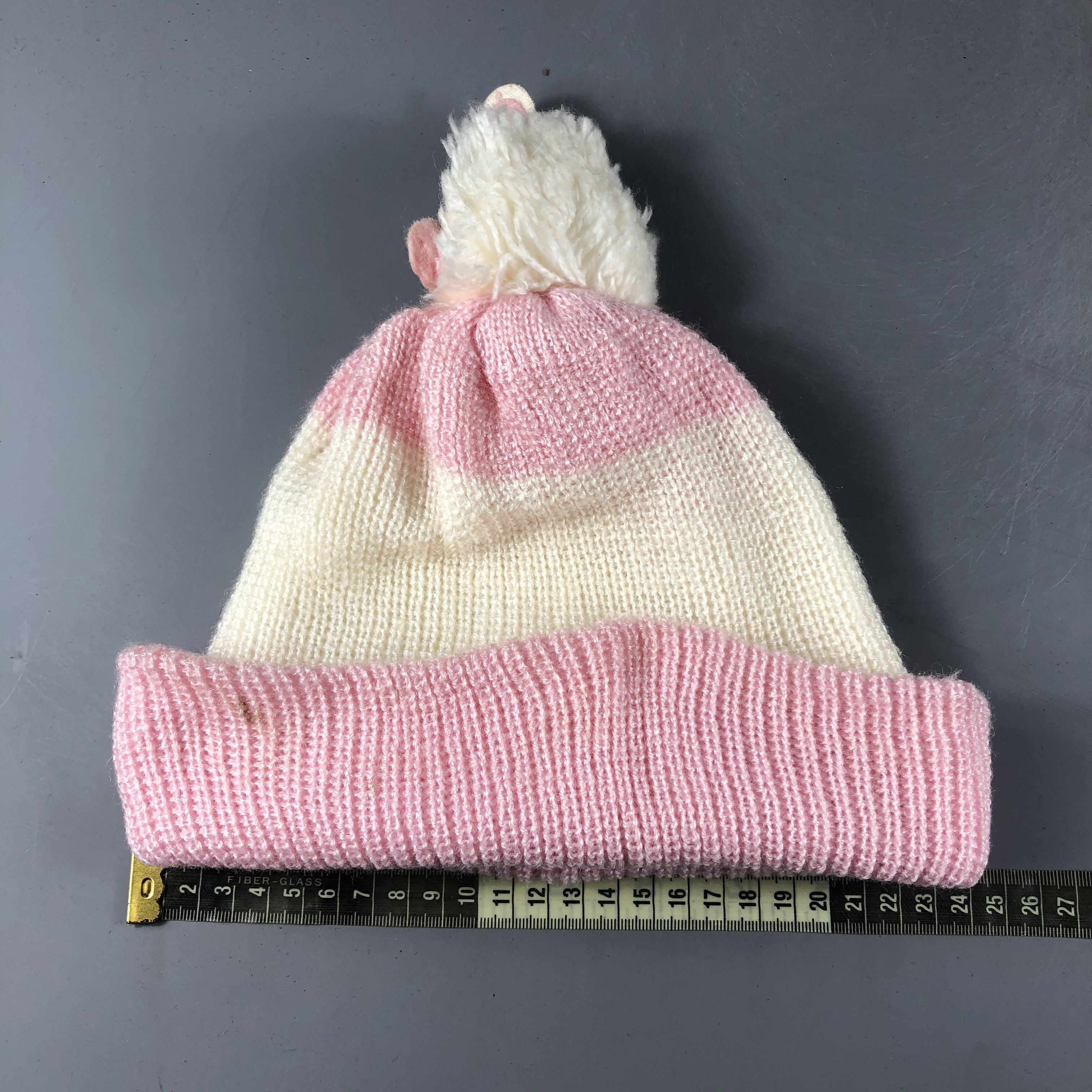Vintage Womens Unknown Bobble Beanie Snow Hat Snow Cap -D838 Size ONE SIZE - 5 Thumbnail