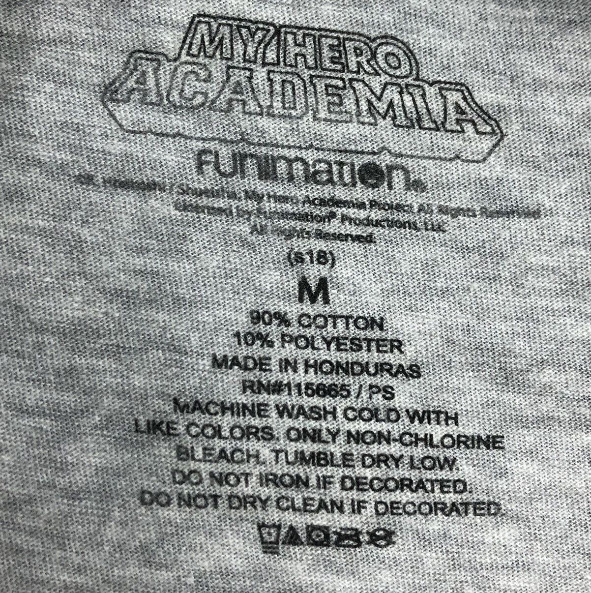 Japanese Brand Funimation My Hero Academia All Might T-Shirt Size US M / EU 48-50 / 2 - 7 Thumbnail