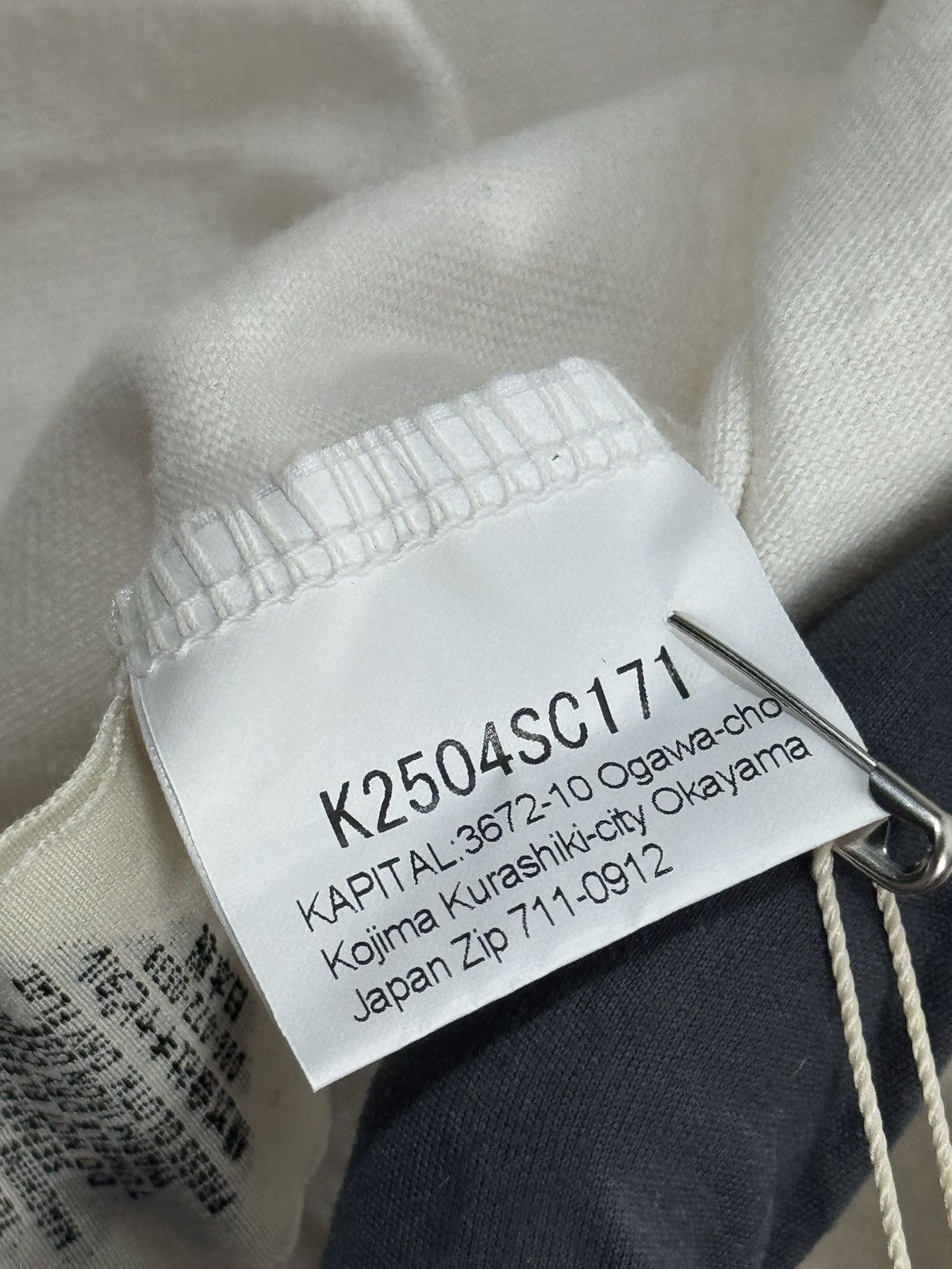 Kapital BORO ELEGY PRINTED T-SHIRT Size US XL / EU 56 / 4 - 7 Thumbnail