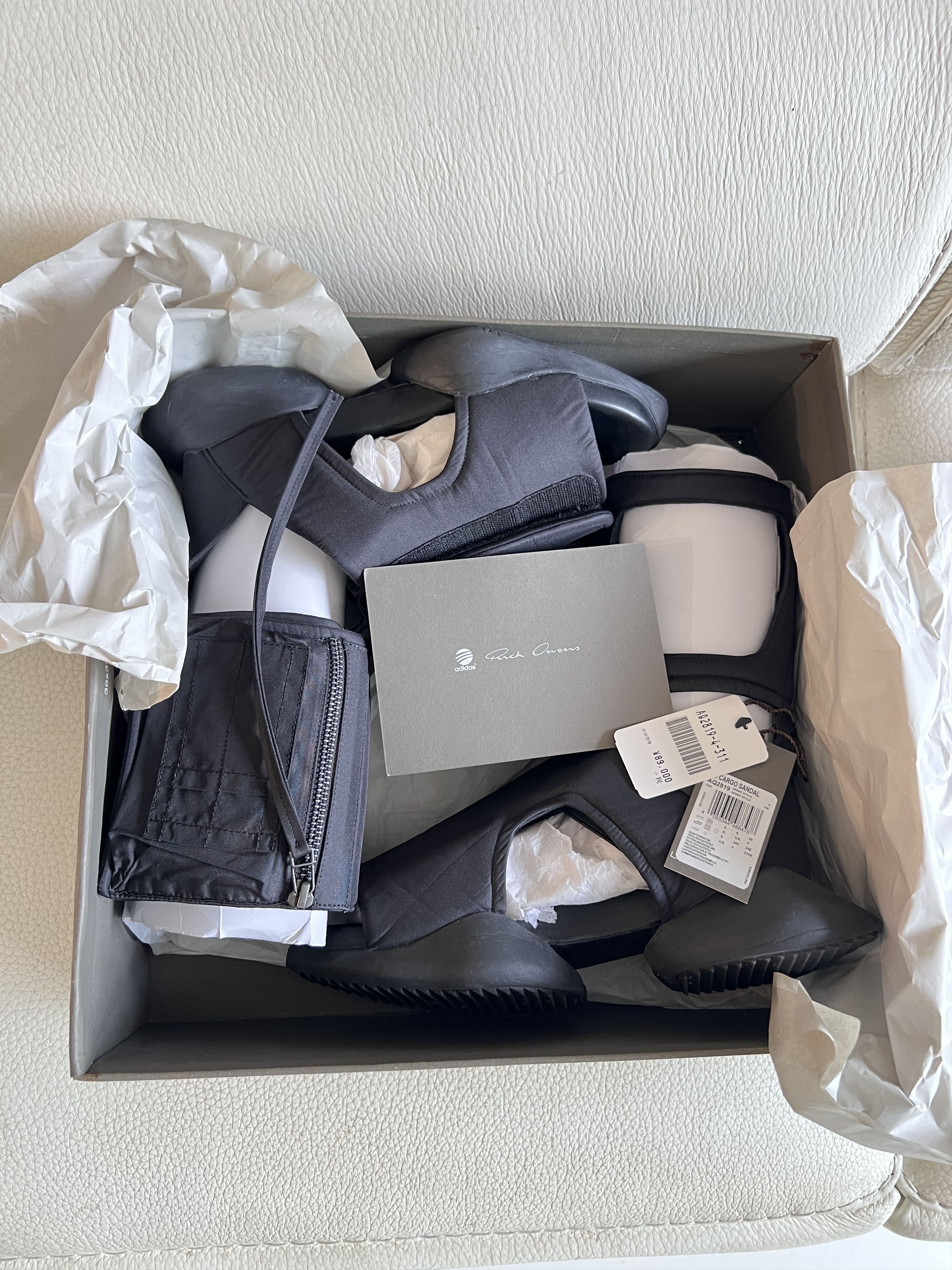 Adidas × Rick Owens Rick Owens x Adidas Cyclops Sandals Size US 6 / EU 39 - 12 Thumbnail