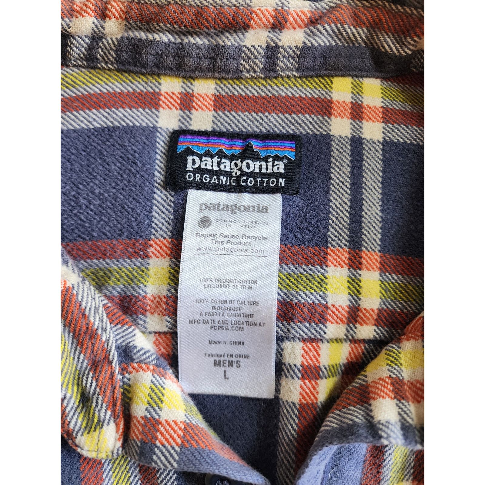 Patagonia Patagonia Fjord Flannel Shirt Heavyweight L Plaid Shacket Size US L / EU 52-54 / 3 - 3 Thumbnail