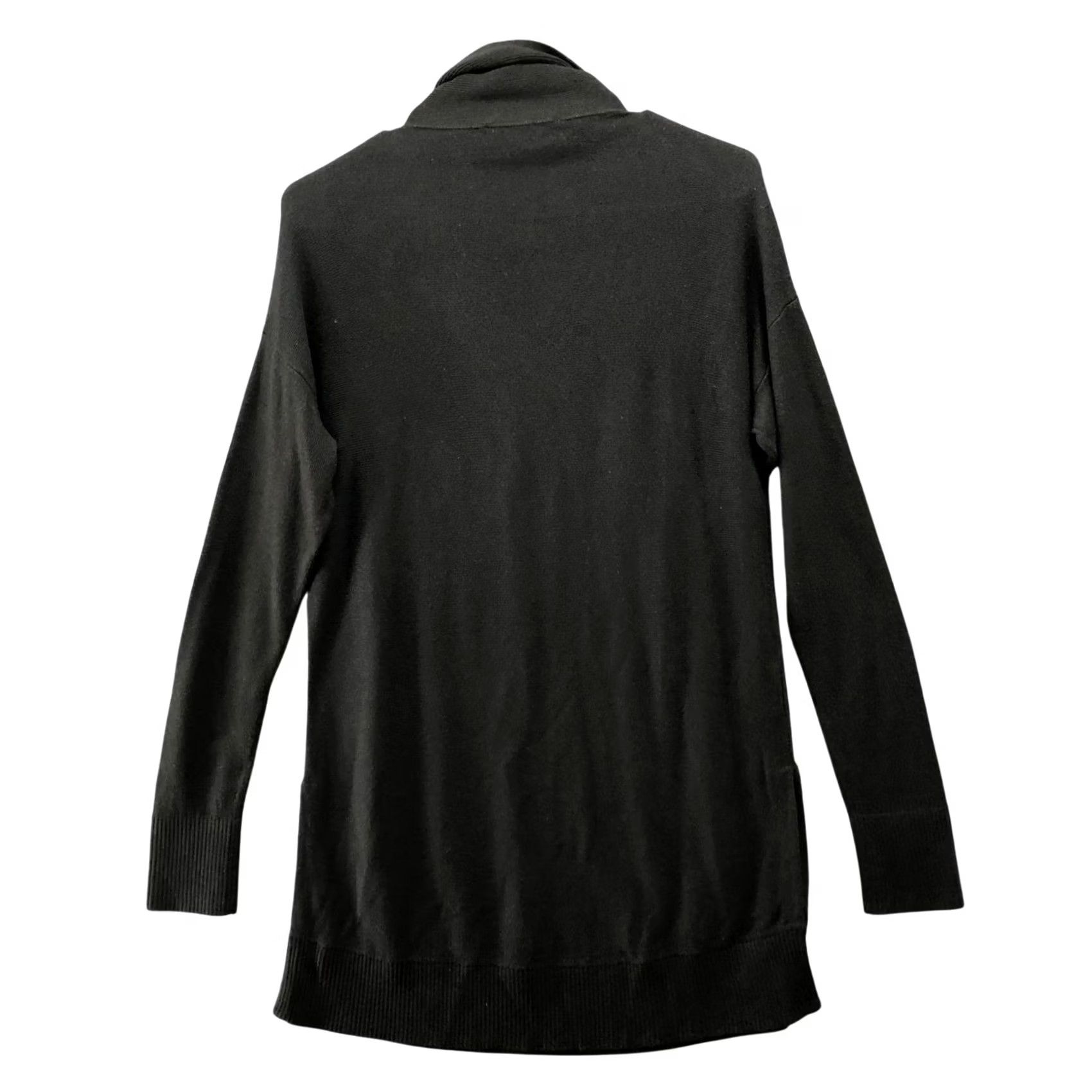 Loft VINTAGE Loft Tunic Turtleneck Sweater Womens XS Tight Knit Stretch Pullover Size XS / US 0-2 / IT 36-38 - 2 Thumbnail