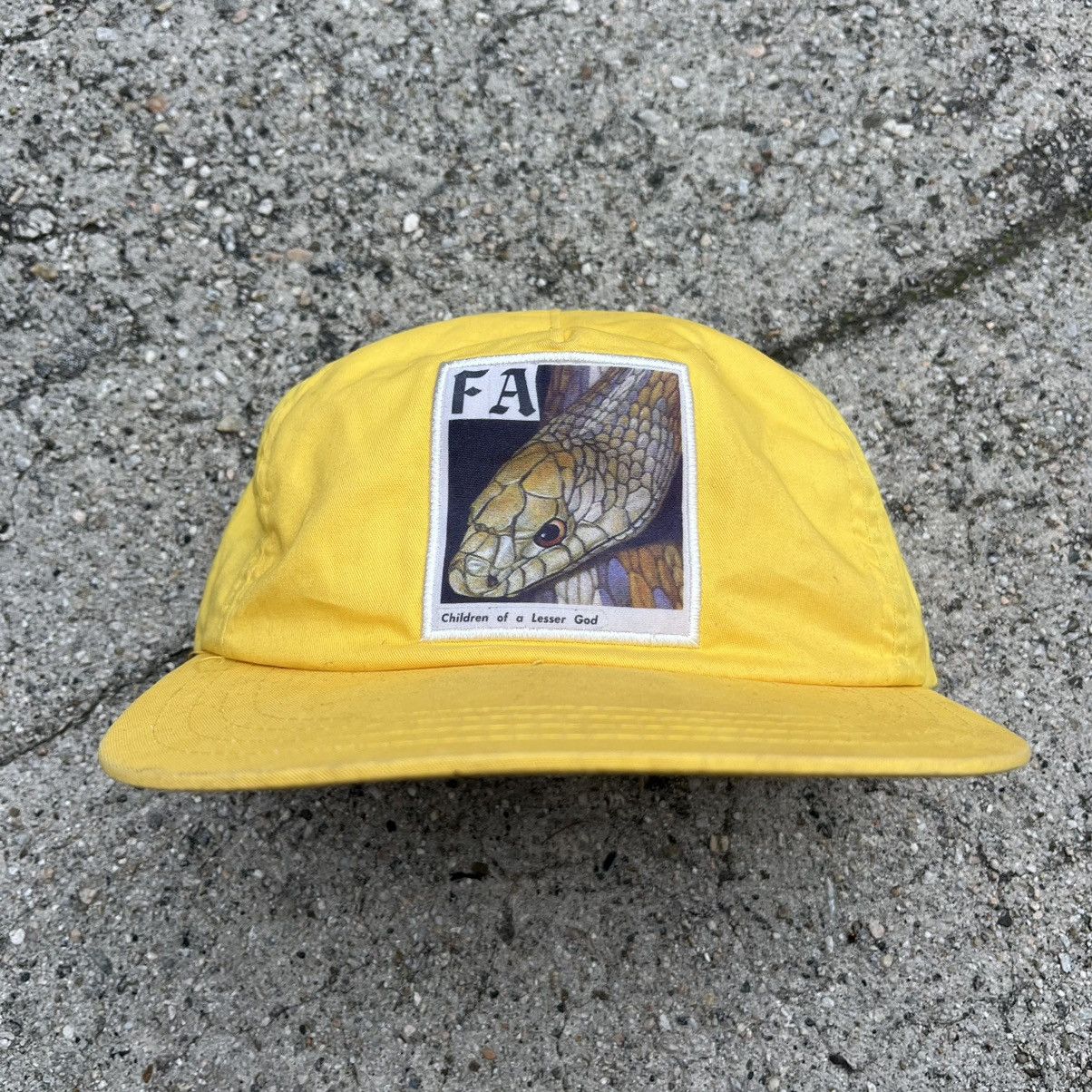 image of 2017 Fucking Awesome Fa Children Of A Lesser God Snapback in Yellow, Men's