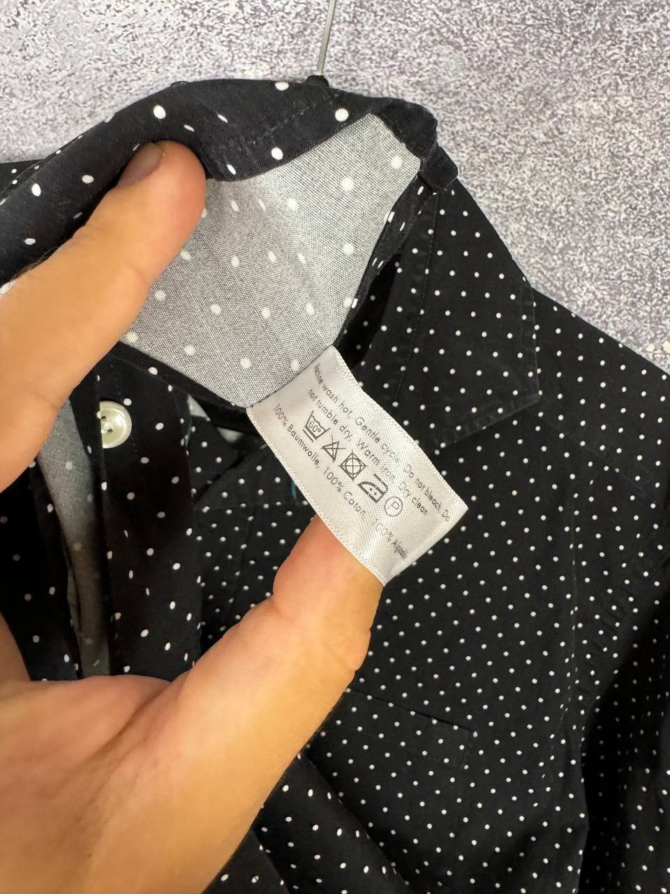 Eton Eton Shirt Large Black Dress Button Up Spread Collar Size US L / EU 52-54 / 3 - 10 Thumbnail