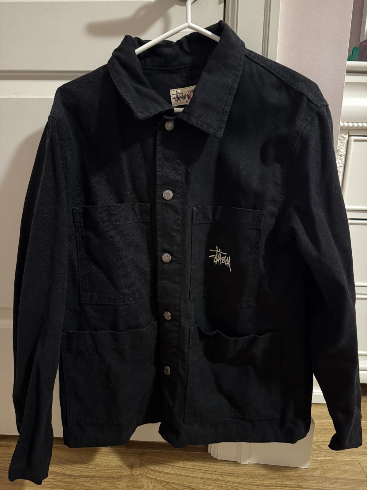 Stussy Stussy canvas chore jacket Size US S / EU 44-46 / 1 - 1 Thumbnail