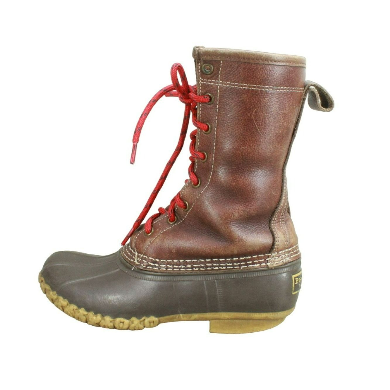 LL Bean Women's Shearling Lined Mid Calf Duck Boots