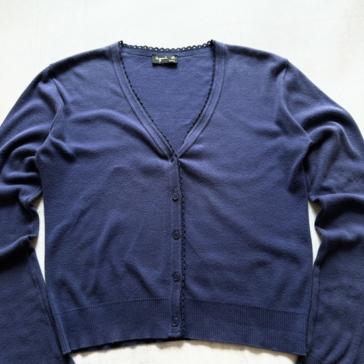 agnes b. Vintage Agnes B Cardigan France Sweater Cop Copine Vibe Size S / US 4 / IT 40 - 2 Thumbnail