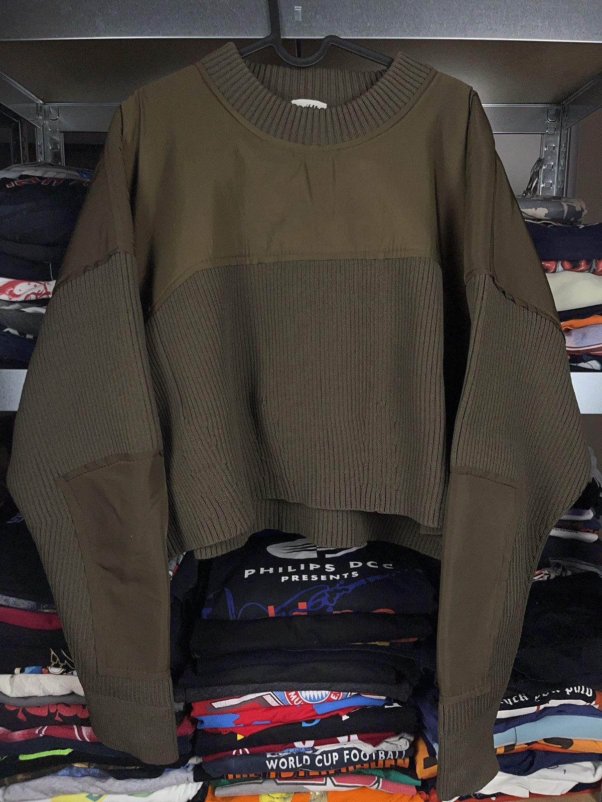 Other ➕ h&m studio aw21 cropped nylon patches sweater Size XL / US 12-14 / IT 48-50 - 1 Thumbnail