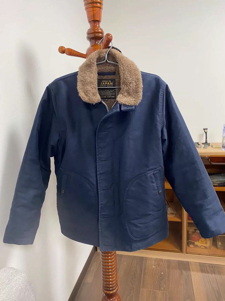 Iron Heart Iron Heart Alpaca wool lined windproof and warm N1 sailor Size US XL / EU 56 / 4 - 1 Thumbnail