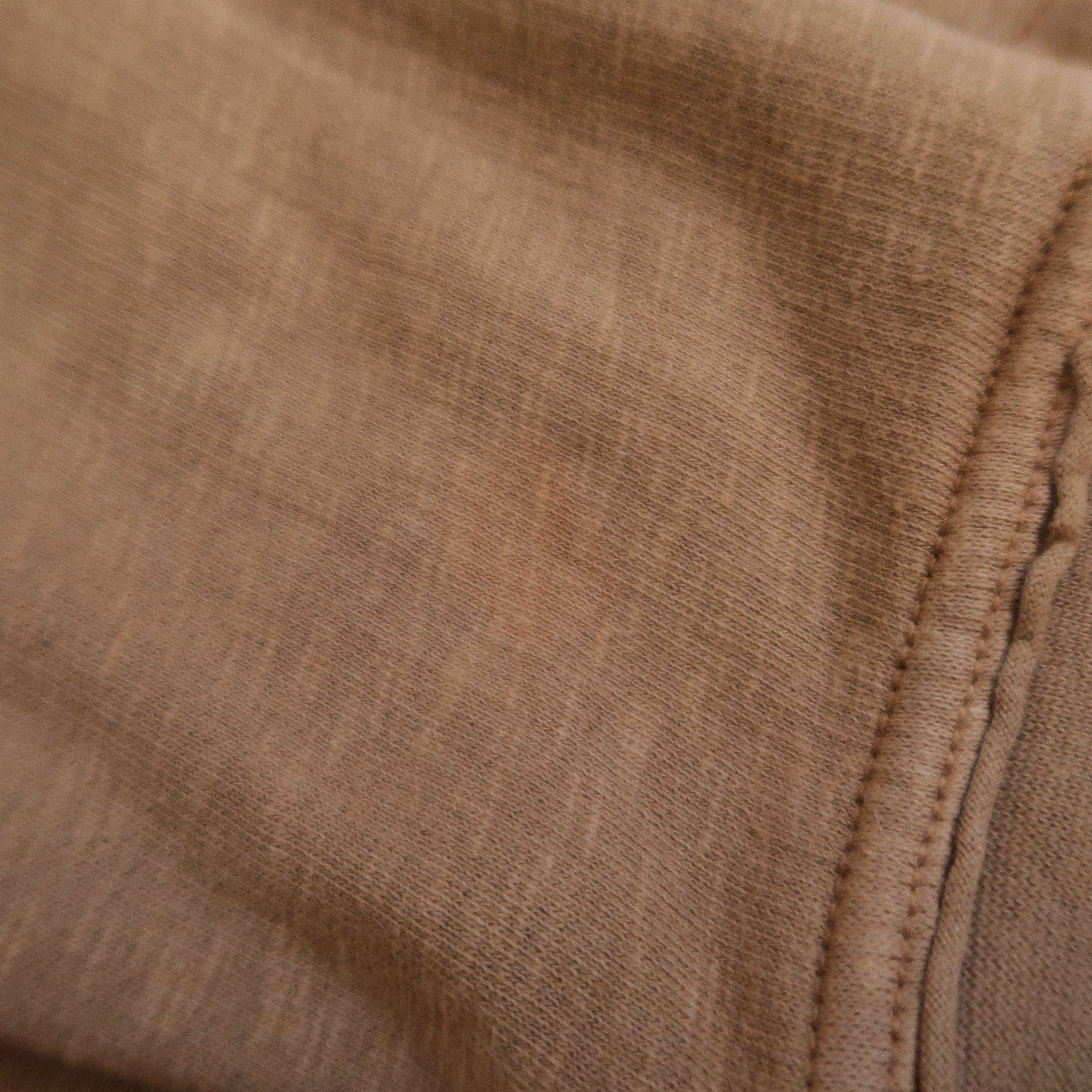 1990s Marithe Francois Girbaud Patchwork Brown Hoodie