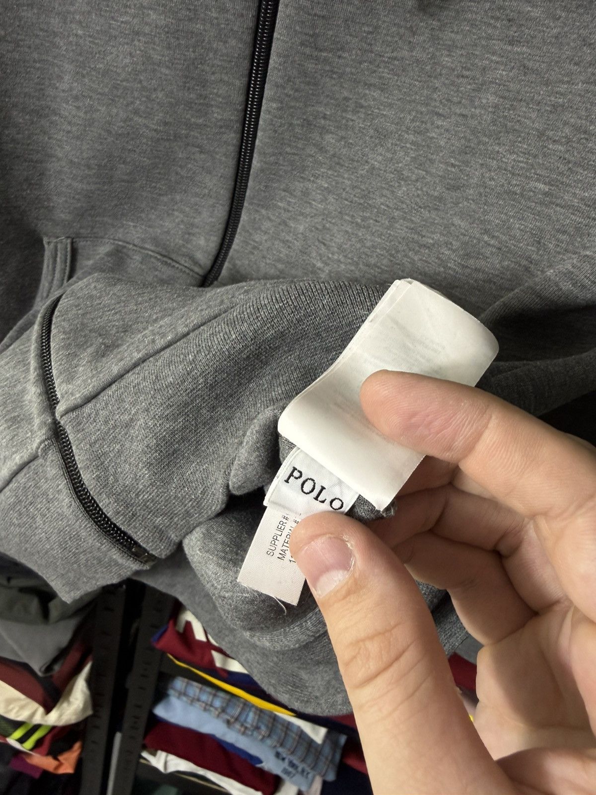 Polo Ralph Lauren Polo Ralph Lauren Zip Hoodie Gray Full Zip Sweatshirt Logo Size US S / EU 44-46 / 1 - 9 Thumbnail