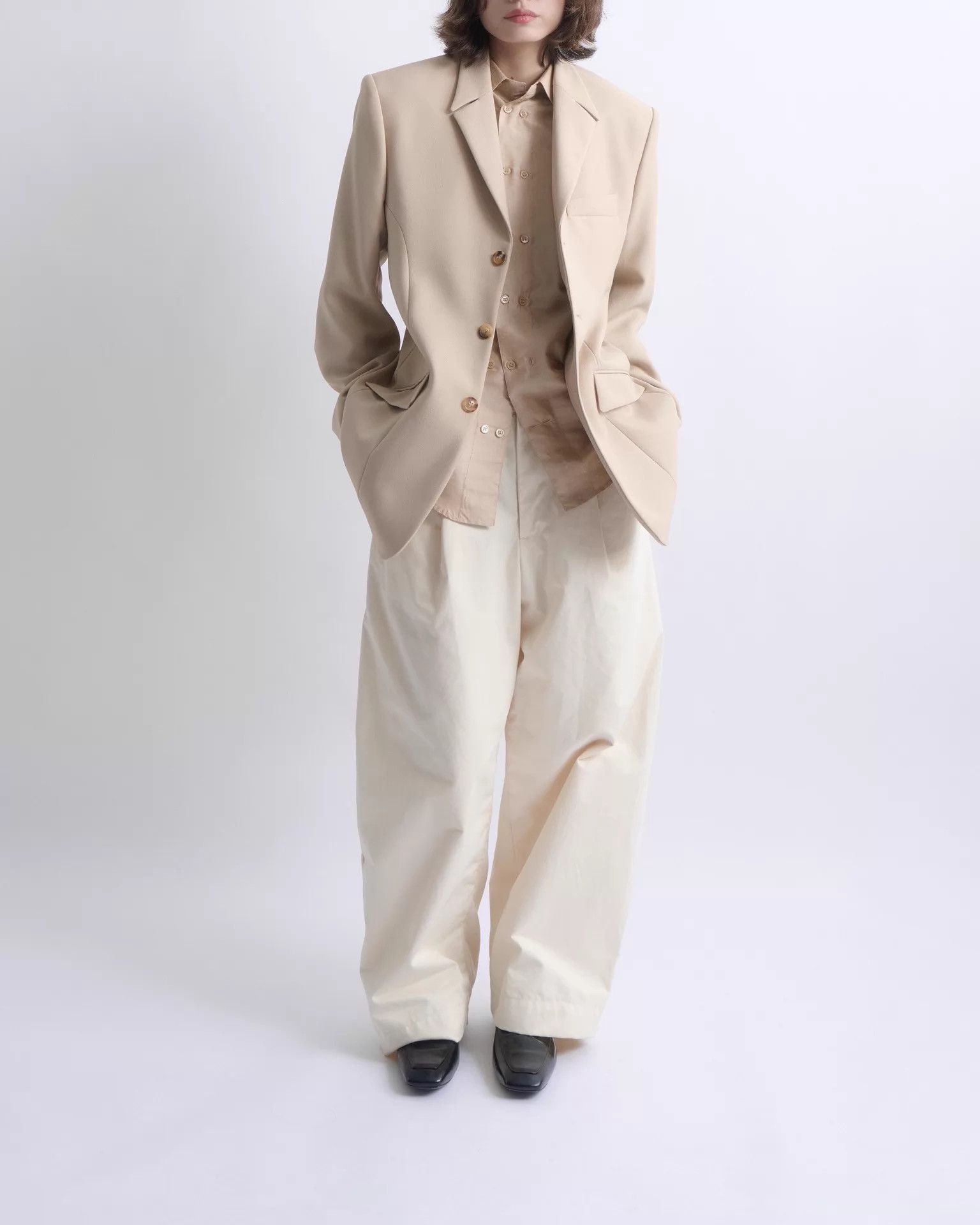 Maison Margiela Maison Margiela by Galliano 18aw Khaki Blazer Size 48 Size US M / EU 48-50 / 2 - 3 Thumbnail