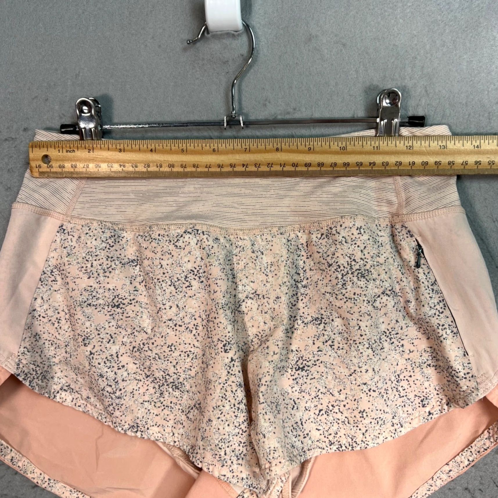 Outdoor Voices Outdoor Voices Athletic Womens Small Shorts Pink Speckled Running Gym Size 28" / US 6 / IT 42 - 5 Thumbnail