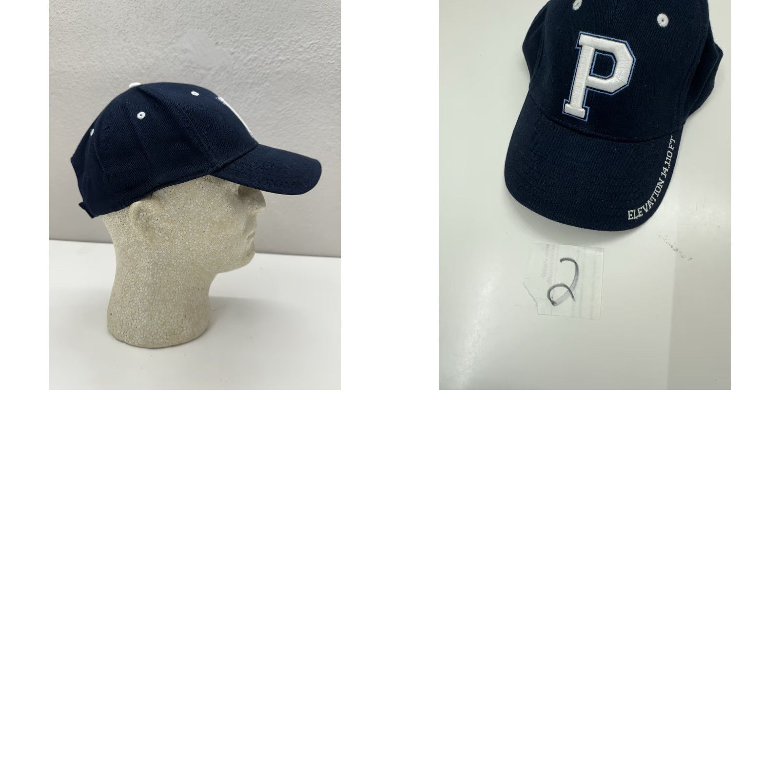 Twins Twins Enterprise Baseball Hat Pikes Peak Colorado Navy Blue Adjustable Cap Size ONE SIZE - 8 Thumbnail