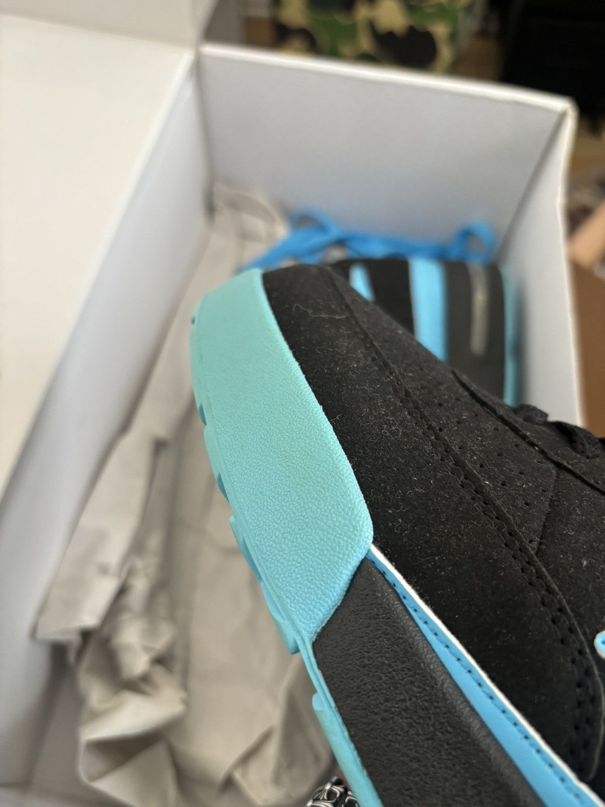 Bape Bape RoadSta M1 Low 'Blue Black' Size US 9 / EU 42 - 8 Thumbnail
