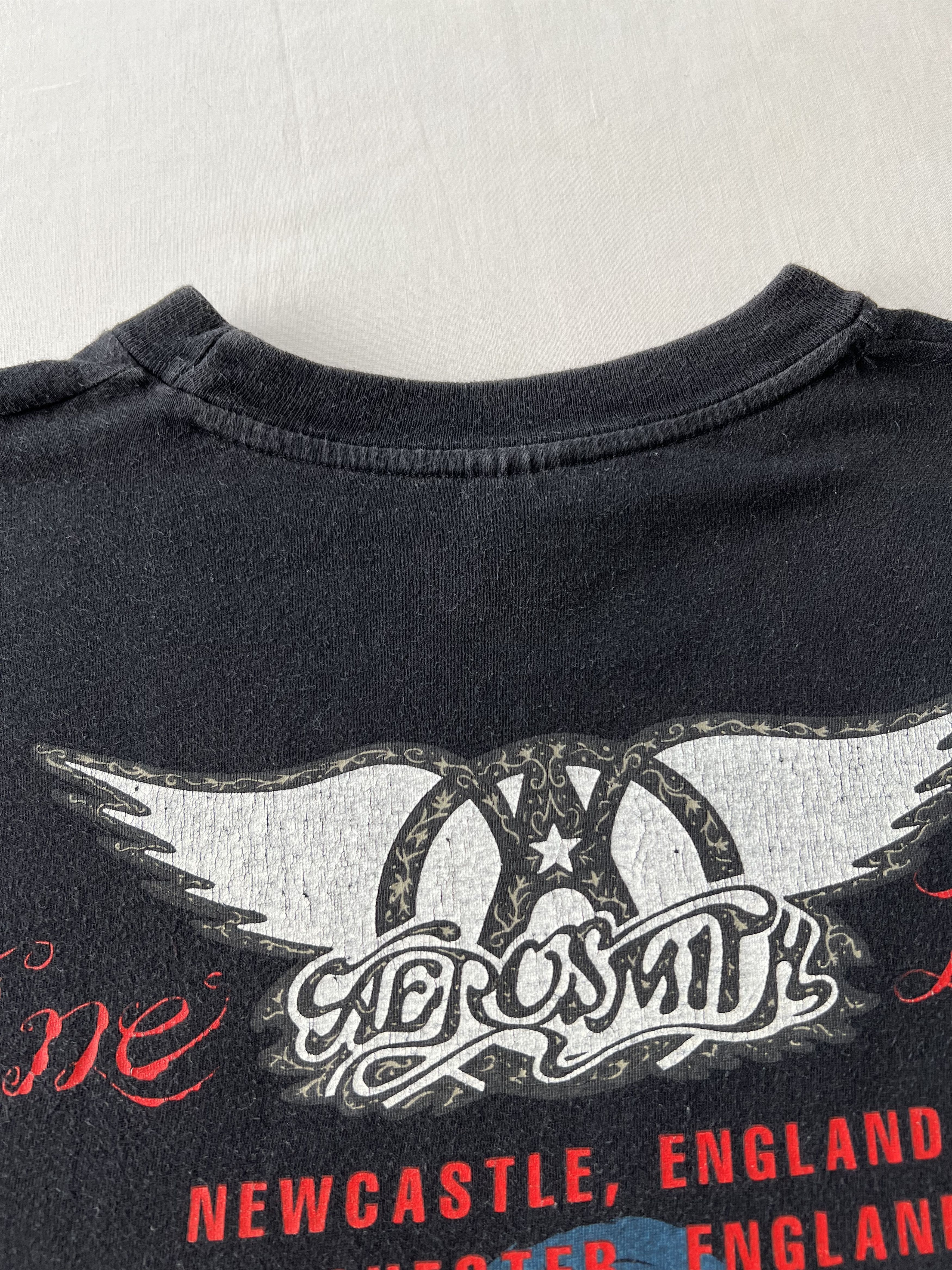 Band Tees Vintage 1997 Aerosmith Nine Lives Black T-shirt Size US L / EU 52-54 / 3 - 18 Thumbnail