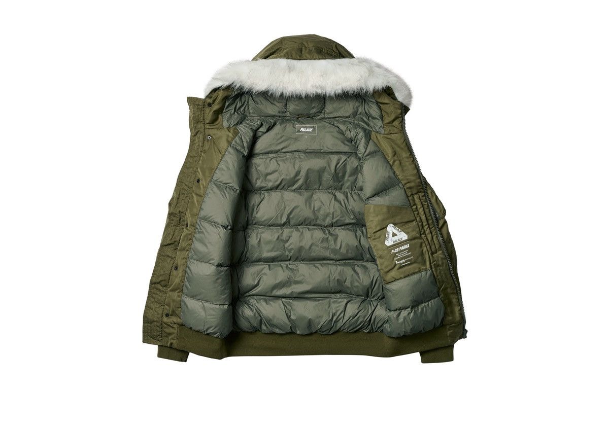 Palace Palace P2B Cargo Parka in Olive Men’s Size Large Faux Fur Size US L / EU 52-54 / 3 - 2 Thumbnail