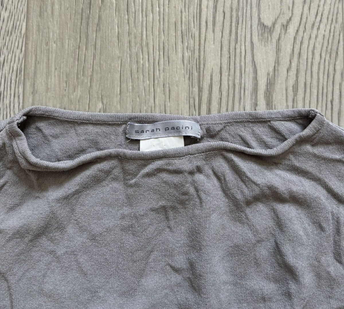 Designer × Sarah Pacini × Vintage Avant Garde Tank Top Sarah Pacini Y2K Size ONE SIZE - 2 Thumbnail