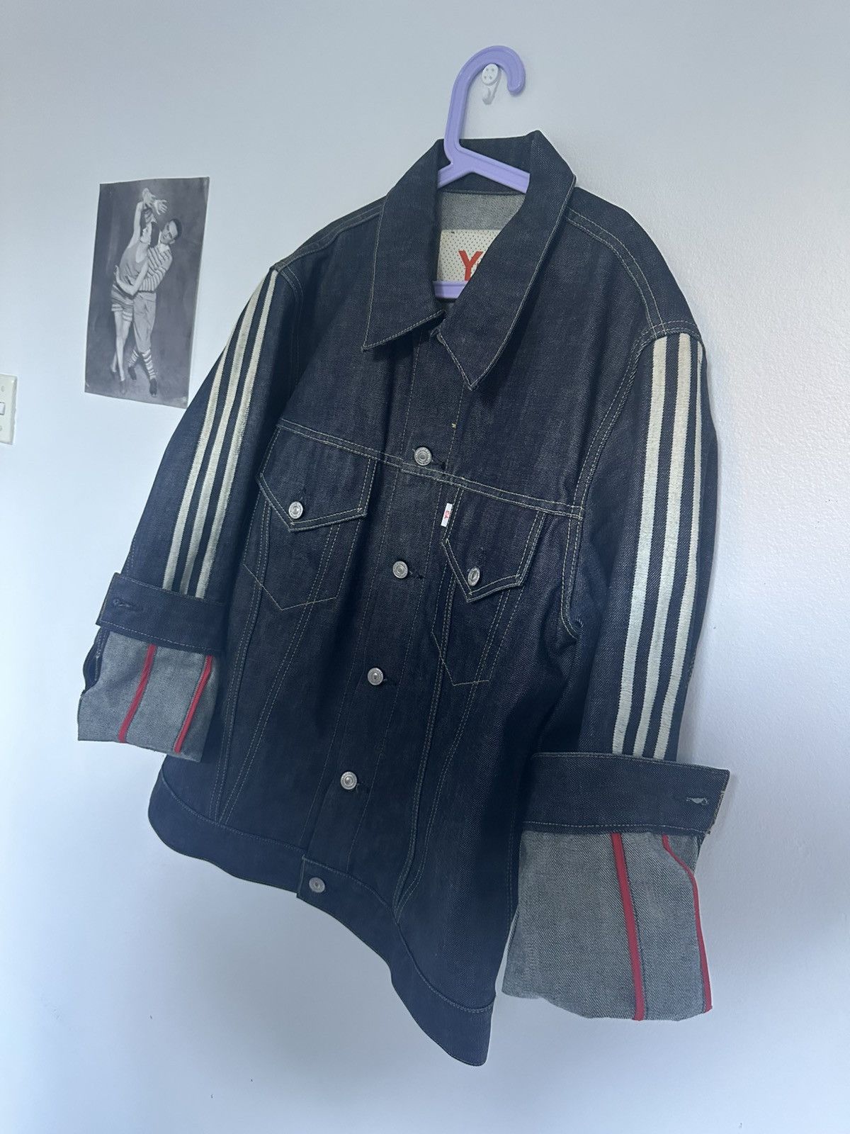 Y-3 Y-3 adidas denim jacket Size US M / EU 48-50 / 2 - 4 Thumbnail
