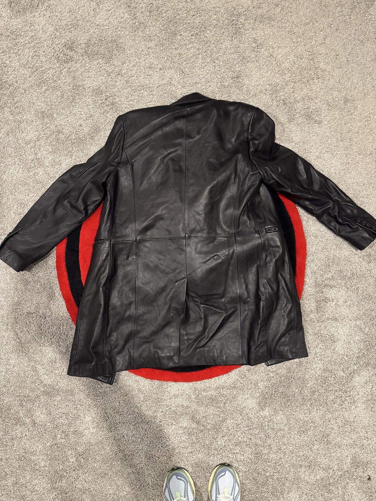 Calvin Klein Calvin Klein Vintage Leather Trench Size US M / EU 48-50 / 2 - 4 Thumbnail