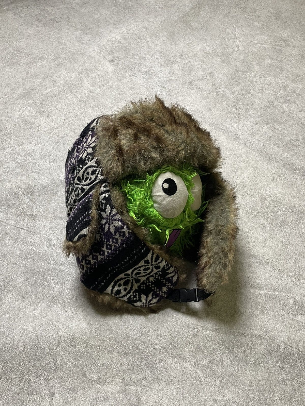 If Six Was Nine X2 Hat Y2K Vintage Nordic Trapper With Faux Fur Lining Size ONE SIZE - 11 Thumbnail