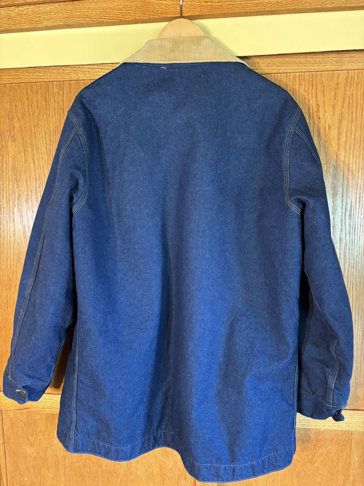 Sears Vintage Blanket Lined Chore Coat Roebucks Tall Corduroy Size US XL / EU 56 / 4 - 4 Thumbnail