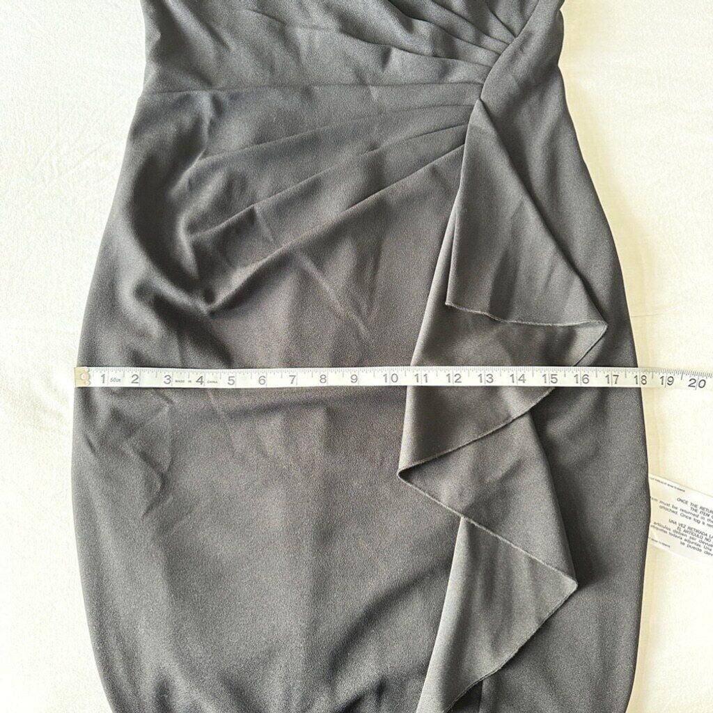 Tadashi Shoji Tadashi Shoji Navin Shoulder Cut-Out Black Dress Medium Size M / US 6-8 / IT 42-44 - 10 Thumbnail