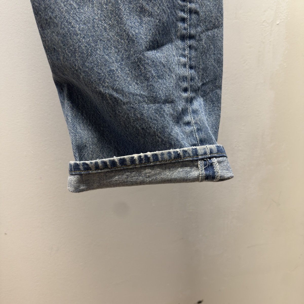 Levi's Vintage 80s Levi's 501 Jeans Faded Wash ERD Grunge Chrome Size US 34 / EU 50 - 6 Thumbnail
