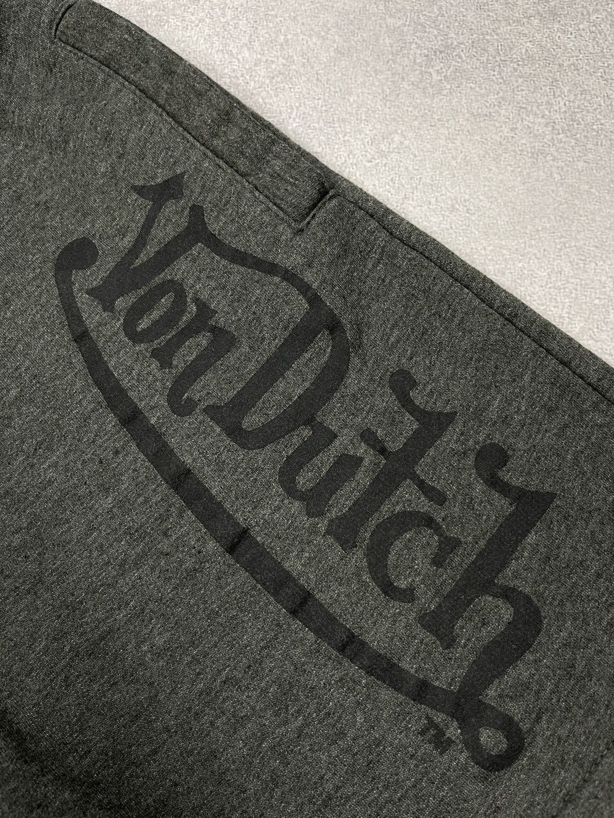 Von Dutch Mens Von Dutch Diffusion Shorts Grey Big Logo Size M Size US 32 / EU 48 - 4 Thumbnail