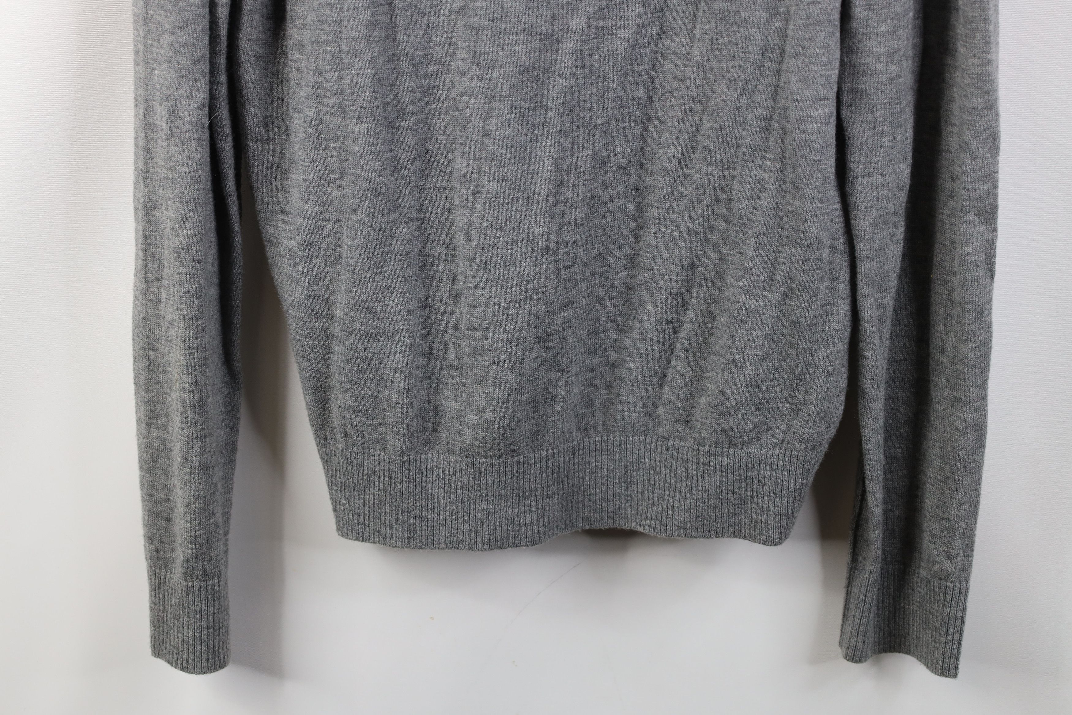 Napapijri Napapijri Geographic Lightweight Wool V-Neck Sweater Gray Size US M / EU 48-50 / 2 - 16 Thumbnail