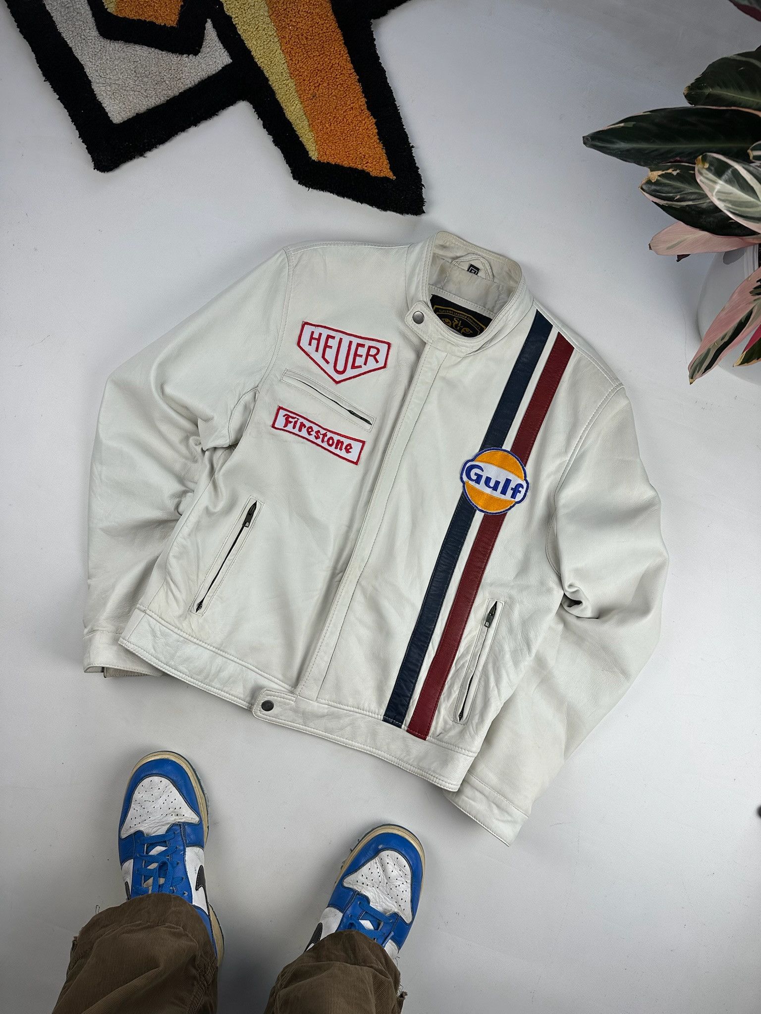 Formula 1 Vintage Dakota Heuer Gulf Formula Racing Jacket Hype Size US M / EU 48-50 / 2 - 6 Thumbnail