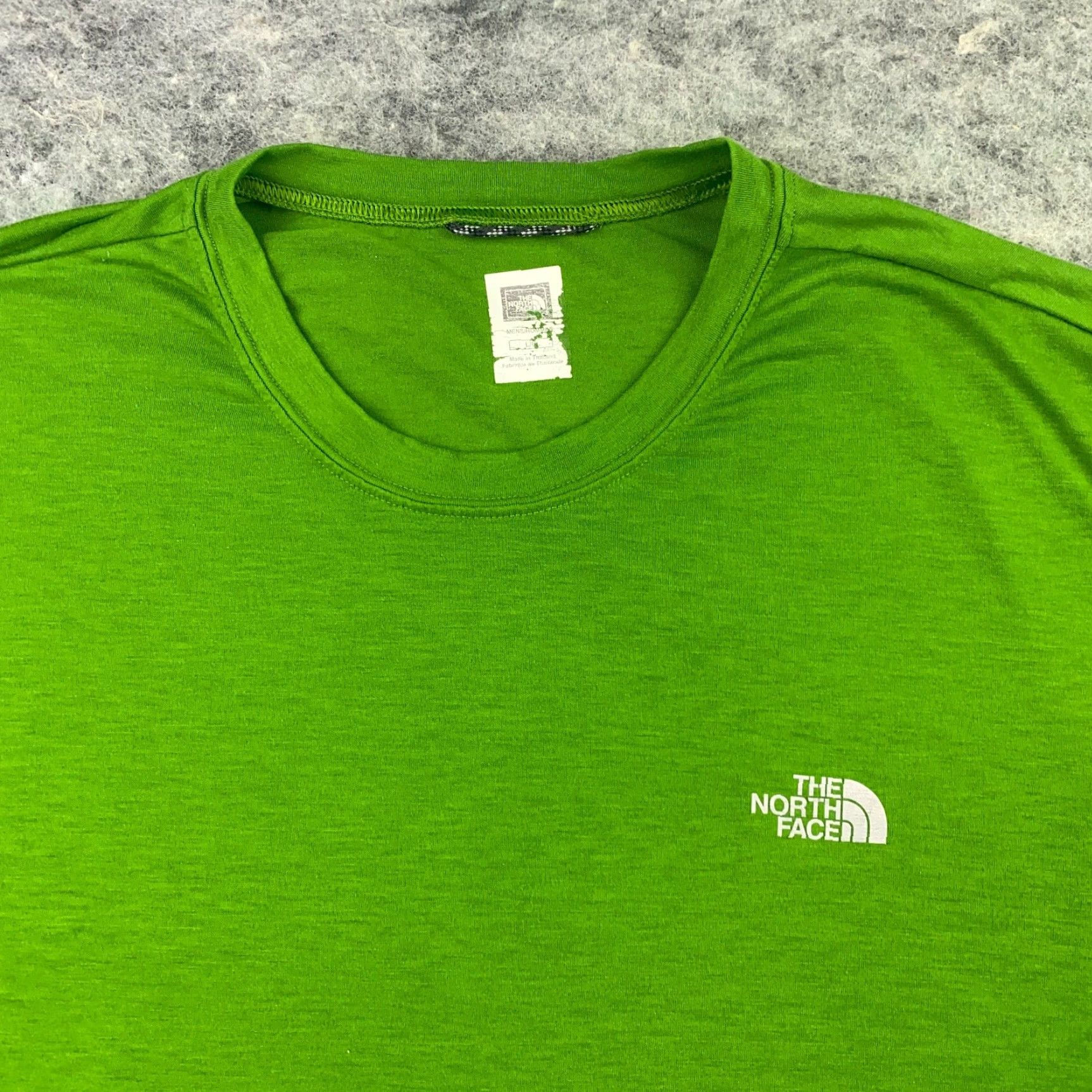 The North Face The North Face Mens Shirt L Green Short Sleeve Vapor Wick Lightweight Stretch Size US L / EU 52-54 / 3 - 2 Thumbnail